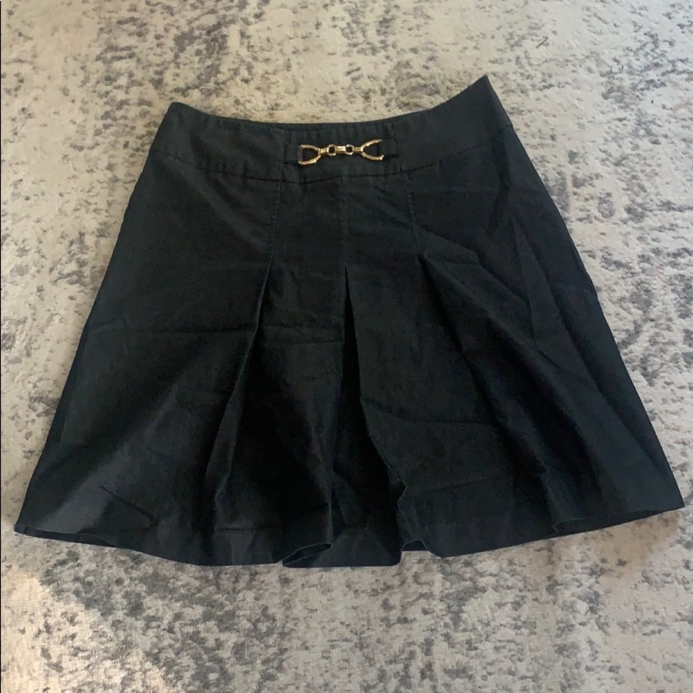 NY&C Stretch Dark Jean Skirt